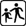 Piktogramm Kind mit Vater